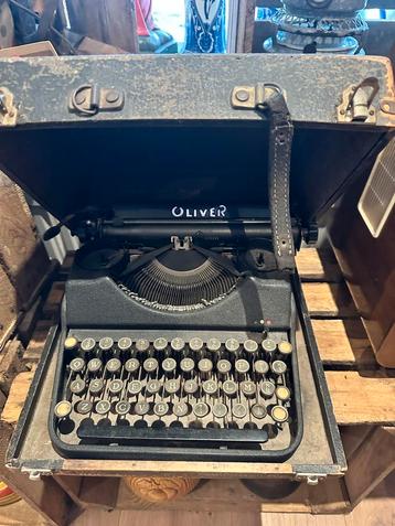 Antieke Oliver typemachine omstreeks 1890 Top! beschikbaar voor biedingen