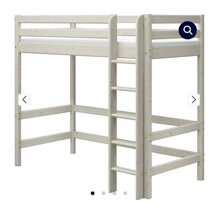 Twee Flexa Bedden,, laag, Half en Hoogslaper, incl bureau's, Kinderen en Baby's, Kinderkamer | Stapelbedden en Hoogslapers, Gebruikt
