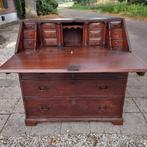 Engels eiken bureau secretaire 18e eeuw., Ophalen