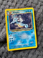 Kingdra 1e editie Pokémon kaart, Hobby en Vrije tijd, Verzamelkaartspellen | Pokémon, Gebruikt, Ophalen of Verzenden, Losse kaart