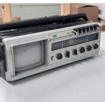 LLOYTRON 5" Color TV Radio Cassette Tape Recorder T-055 vtg, Ophalen of Verzenden, H, H, H