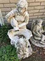betonnen tuinbeelden, Tuin en Terras, Tuinbeelden, Ophalen, Gebruikt, Beton, Mensenbeeld