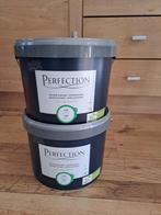 2 x Perfection muurverf 10 L 9016, Ophalen, Wit, Nieuw, Verf