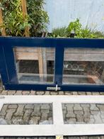 Hardhouten buiten deuren incl hardsteen onderdorpel, Doe-het-zelf en Verbouw, Deuren en Horren, Gebruikt, 120 cm of meer, Ophalen of Verzenden
