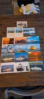ansichtkaarten veerboten naar Ameland wagenborg, Verzamelen, Ophalen of Verzenden, Waddeneilanden