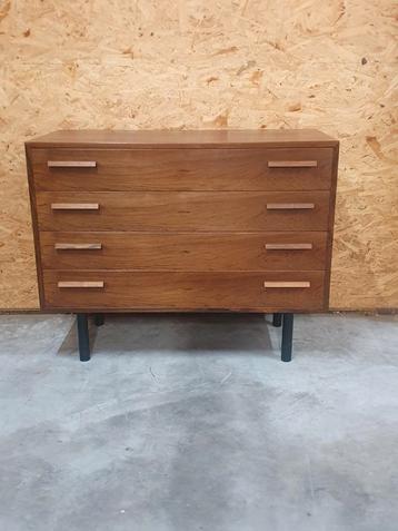  Vintage Kai Kristiansen palissander ladekast 1960 beschikbaar voor biedingen