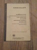 KREIDLER  Richtzeitliste LH LF  GT TM  RS Orgineel, Fietsen en Brommers, Handleidingen en Instructieboekjes, Verzenden, Gebruikt