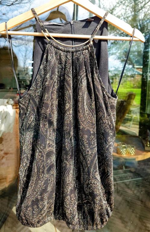 Esprit halter top mt M, zgan, Kleding | Dames, Tops, Zo goed als nieuw, Maat 38/40 (M), Blauw, Zonder mouw, Ophalen of Verzenden