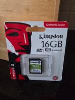 Kingston Canvas Select 16GB MicroSD - Nieuw!, Audio, Tv en Foto, Fotografie | Geheugenkaarten, Ophalen, Kingston, Nieuw, MicroSD