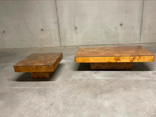 Salon tafel  Roche Bobois/ Willy Rizzo, Huis en Inrichting, Tafels | Salontafels, Gebruikt, Minder dan 50 cm, 50 tot 100 cm, 100 tot 150 cm