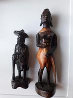 2 houten beeldjes, Ophalen of Verzenden