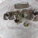 RVS  suikerpotten, melkkannetjes, schaaltjes, Overige materialen, Overige typen, Ophalen of Verzenden, Zo goed als nieuw