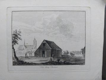 11 / Het dorp Horenaer - Hoornaar Gravure van H. Spilman 175 beschikbaar voor biedingen