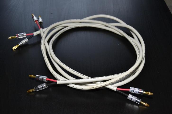 Pressure Grouped Conductors Prism Omni Speaker Cable SA-OF8N, Audio, Tv en Foto, Luidsprekers, Zo goed als nieuw, Front, Rear of Stereo speakers