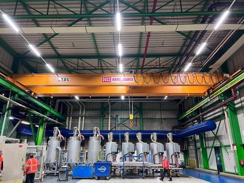 Bovenloopkraan Konecranes 18.800 mm / 20t / 2006. Izgst, Doe-het-zelf en Verbouw, Lieren en Takels, Gebruikt, Elektrisch, Ophalen