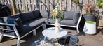 Lounge set wit, garden impressions, gepoedercoatedaluminium, Ophalen, Zo goed als nieuw, Bank