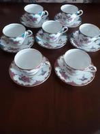 7 heren kop en schotels Aynsley, Antiek en Kunst, Antiek | Servies los, Ophalen of Verzenden