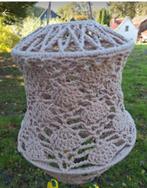 Gehaakte Lamp - Sfeervolle Verlichting, 25 tot 50 cm, Beige, Rond, Nieuw