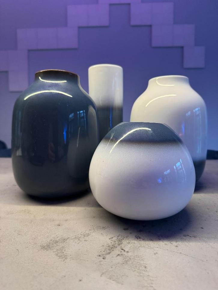Villeroy & Boch Lave – Set van 4 Vazen, Huis en Inrichting, Keuken | Servies, Zo goed als nieuw, Overige typen, Overige stijlen