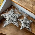 Set van 2 rieten Sterren, Diversen, Kerst, Ophalen of Verzenden