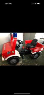 Brandweer trapauto, Kinderen en Baby's, Speelgoed | Buiten | Skelters, Ophalen of Verzenden, Zo goed als nieuw, Overige merken