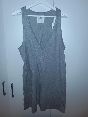H&M L.O.G.G. Grijze Jurk Met Knoopjes Maat XL beschikbaar voor biedingen