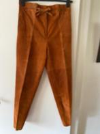 suede winterbroek 42 cognac, Bruin, Verzenden, Maat 42/44 (L), Zo goed als nieuw