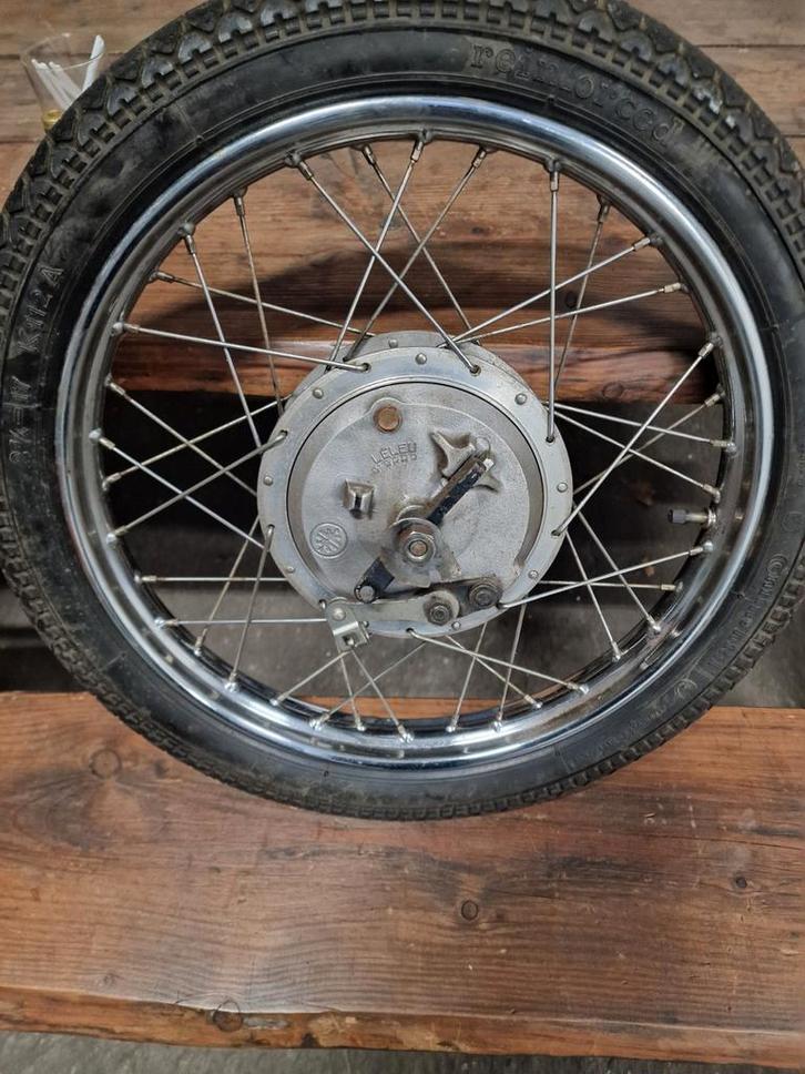 Kreidler Leleu 160 mm compleet achterwiel, zeer mooi!, Fietsen en Brommers, Brommeronderdelen | Kreidler, Zo goed als nieuw, Overige typen