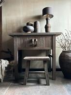 Sidetable Driftwood met deurtjes, Huis en Inrichting, Tafels | Sidetables, Ophalen of Verzenden, Nieuw, 25 tot 50 cm, Rechthoekig