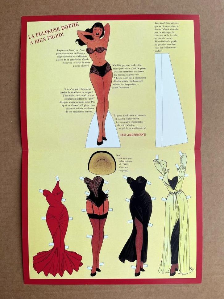 Berthet - Pin-up - Dottie's garderobe - 2000 - Dargaud, Boeken, Stripboeken, Zo goed als nieuw, Eén stripboek, Verzenden
