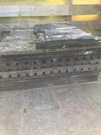 rubberen tegels / speeltegels, Tuin en Terras, Ophalen, Gebruikt
