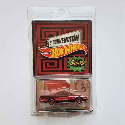 Hot Wheels Batmobile Classic TV Series Mexico Convention, Hobby en Vrije tijd, Modelauto's | Overige schalen, Nieuw, Auto, Verzenden