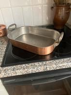 fALK Koperen braadpan / ovenschaal, Huis en Inrichting, Keuken | Potten en Pannen, Overige materialen, Gebruikt, Inductieplaat