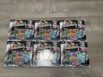 6x Black Bolt & White Flare – Unova Poster  (Sealed) beschikbaar voor biedingen