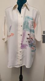 Zomer blouse met strass steentjes 44/46, Ophalen of Verzenden, Zo goed als nieuw