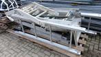 aluminium ladderlift hoogte ca 12 m1 met knikstuk 220 volt, Doe-het-zelf en Verbouw, Ophalen, Gebruikt, Overige typen, 5 meter of hoger