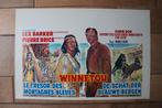 filmaffiche Winnetou 2 Karl May filmposter, Verzamelen, Rechthoekig Liggend, Ophalen of Verzenden, Zo goed als nieuw, A1 t/m A3