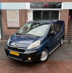Toyota Proace 2.0 D Dubbel Cabine 2014 6-Pers/Airco/Boekjes, Stof, Zwart, 4 cilinders, Blauw