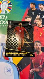 Topps Match Attax Euro 2024 Black Edge Mitrovic, Verzamelen, Ophalen of Verzenden, Zo goed als nieuw