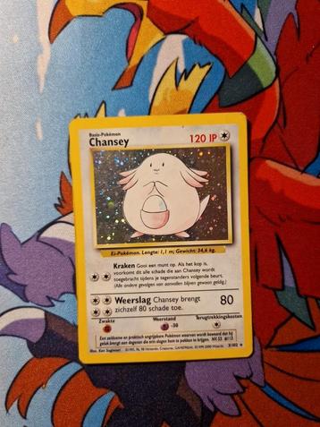 Chansey Base set NL 3/102 Holo 1999 Wotc beschikbaar voor biedingen