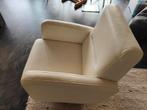 Crème Witte Fauteuil - Zit Heerlijk!, Huis en Inrichting, Fauteuils, Ophalen of Verzenden