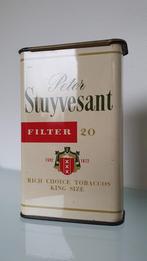 Vintage sigarettenblikje Peter Stuyvesant met schuifdeksel, Verzamelen, Blikken, Overige merken, Gebruikt, Overige, Ophalen of Verzenden