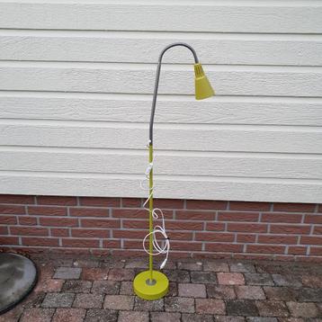 Vintage - Vloerlamp - Lime Groen - Ikea - Hagberg - Sta lamp beschikbaar voor biedingen
