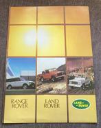 Land Rover en Range Rover leaflet, Ophalen of Verzenden, Gelezen, Overige merken