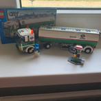 Lego tankwagen met boekje, Ophalen of Verzenden, Zo goed als nieuw, Complete set, Lego