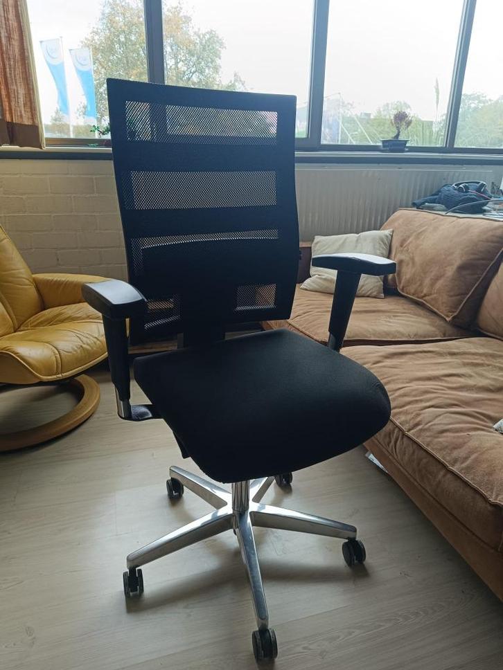 Bureaustoel Topstar X-pander, Huis en Inrichting, Bureaustoelen, Zo goed als nieuw, Bureaustoel, Zwart, Ergonomisch, Ophalen
