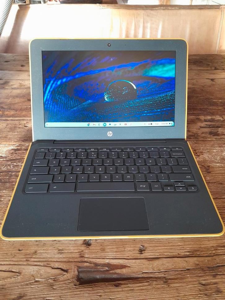 HP Chromebook 11 G6 - 11 inch Laptop, Computers en Software, Chromebooks, Gebruikt, 11 inch, 4 GB of minder, 32 GB of minder, Qwerty