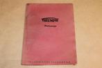 Oude catalogus - Triumph gereedschappen typemachine, Boeken, Catalogussen en Folders, Ophalen of Verzenden, Gelezen
