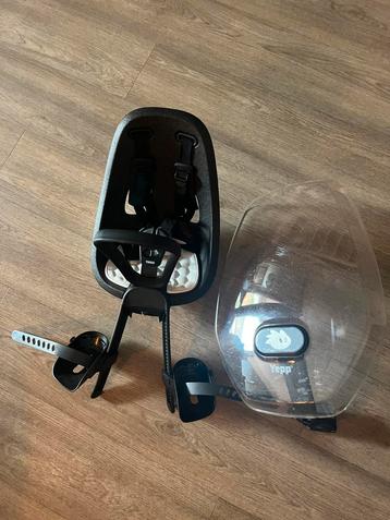 Fietszitje Thule yepp + windscherm beschikbaar voor biedingen