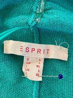 i130 Esprit maat L=42/44 fijn-gebreid vest vestje groen, Kleding | Dames, Truien en Vesten, Groen, Maat 42/44 (L), Esprit, Ophalen of Verzenden